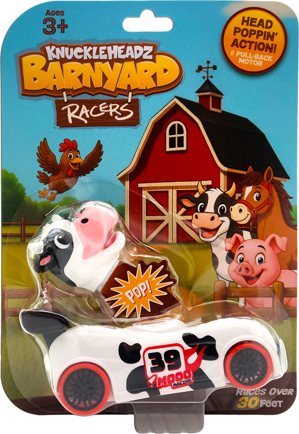 Knuckleheadz - Barnyard Racers (assorted)