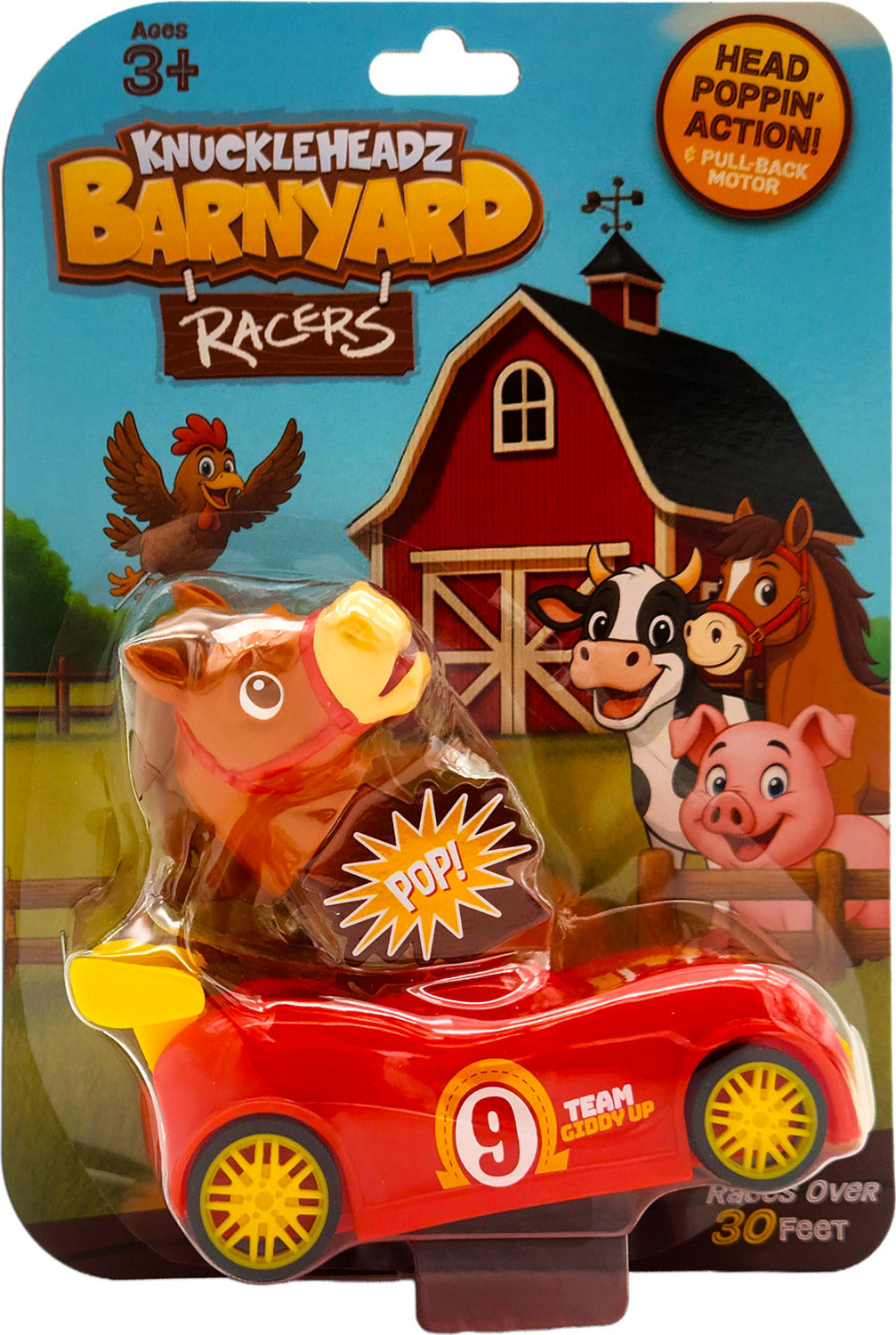 Knuckleheadz - Barnyard Racers (assorted)