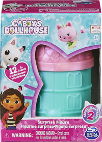 Gabby's Dollhouse Surprise Blind Mini Figure and Accessory Stand (Style May Vary), Kids Toys for Ages 3 and up
