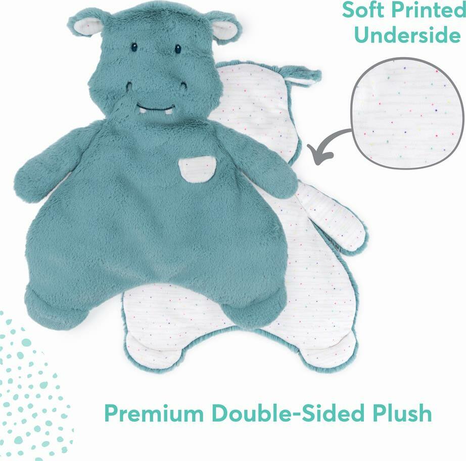 Oh So Snuggly Hippo Lovey - 14 In