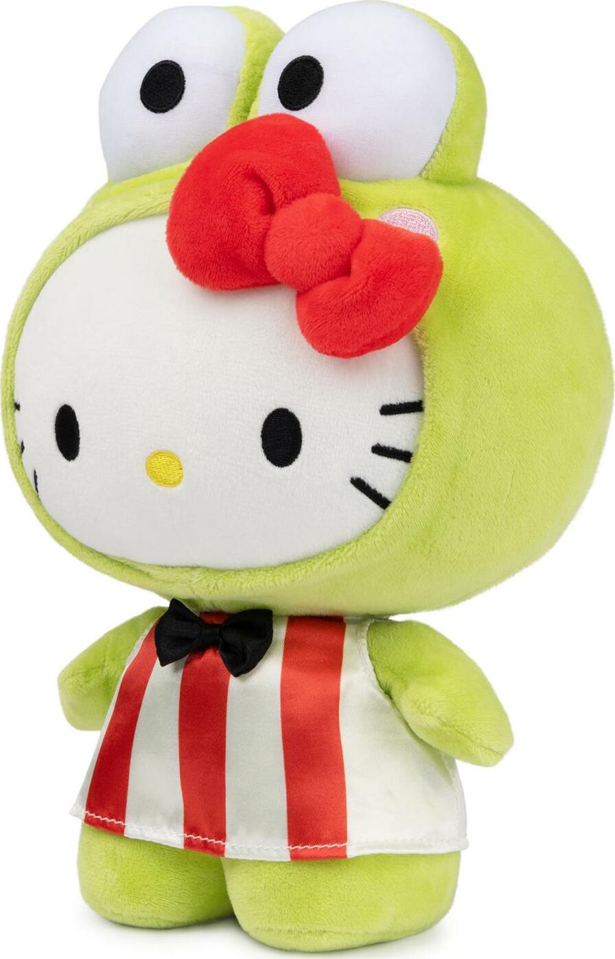 Hello Kitty Keroppi Plush - 9.5 In