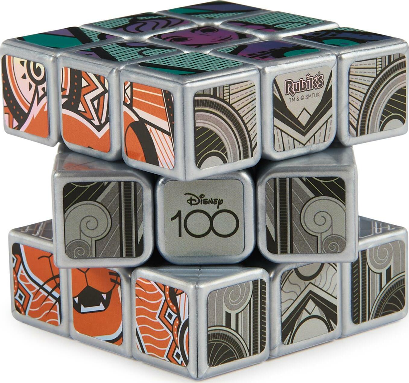 Rubik's: Cube - Disney 100th Anniversary Metallic Platinum 3x3 Cube