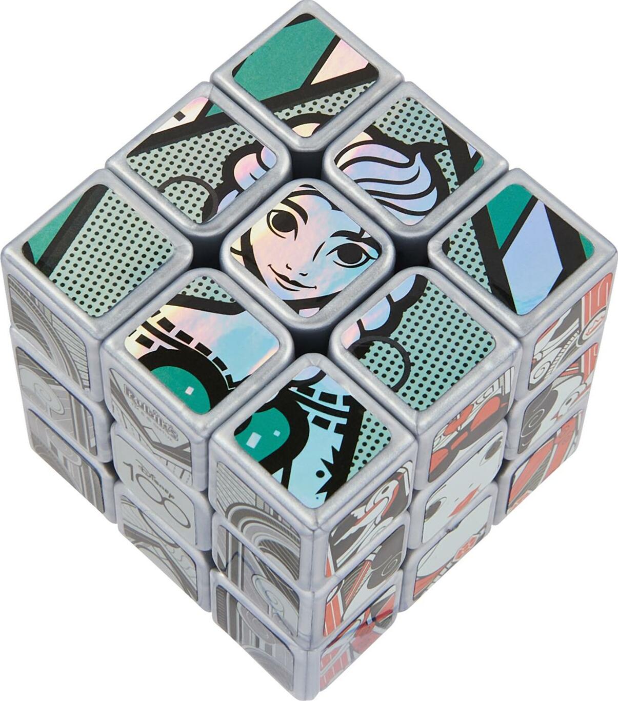 Rubik's: Cube - Disney 100th Anniversary Metallic Platinum 3x3 Cube