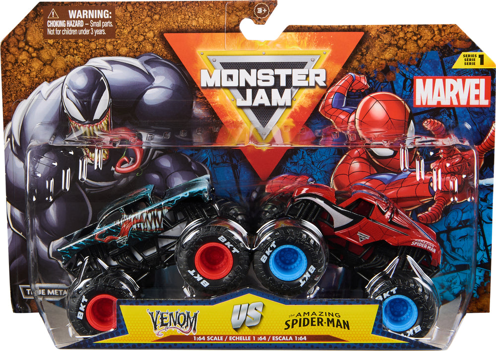 Monster Jam Marvel Iron Man Vs. War Machine