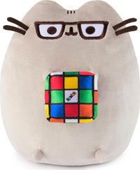 Pusheen with Rubik's Cube, 9.5-Inch
