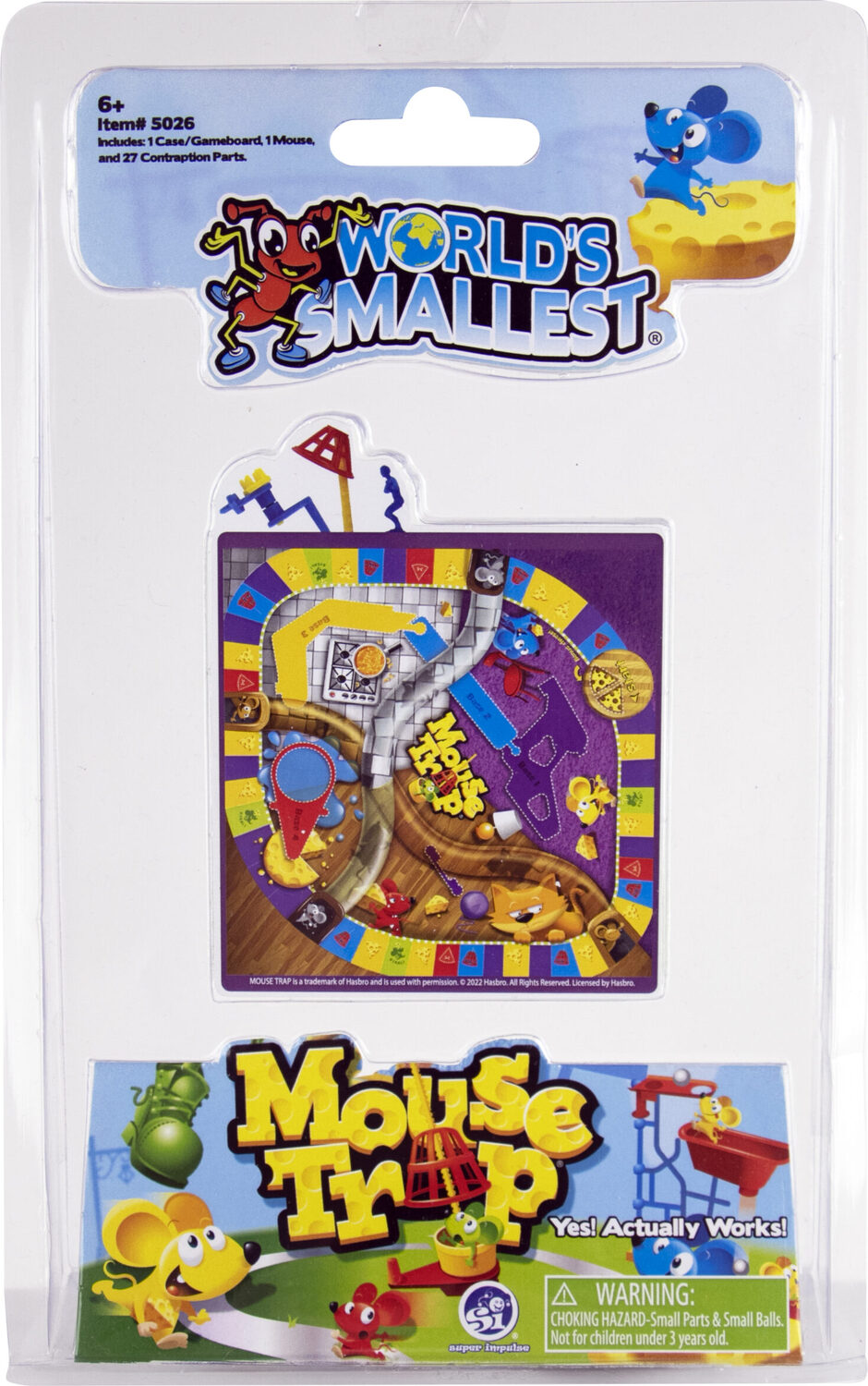 World's Smallest Mousetrap