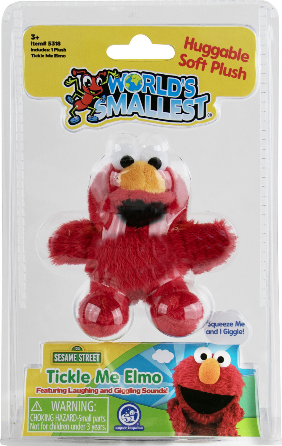 World's Smallest Tickle Me Elmo