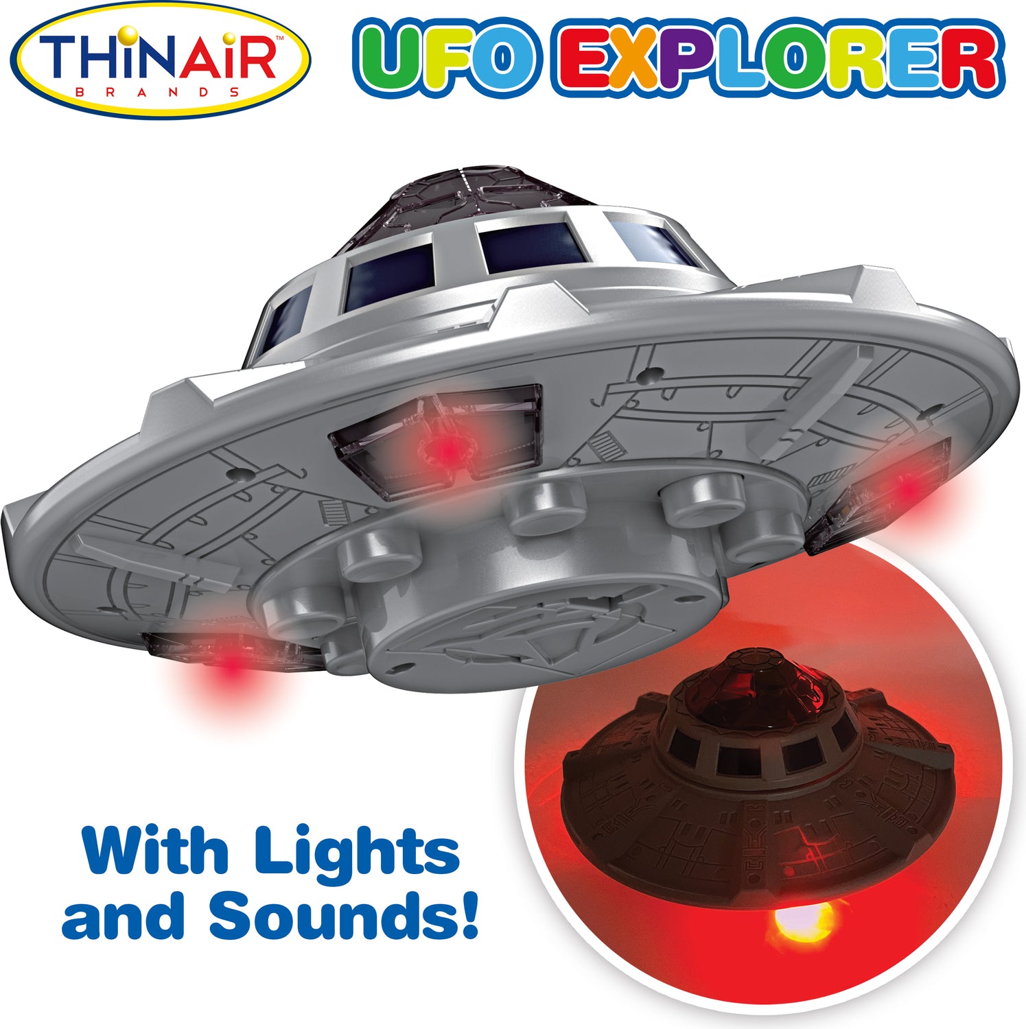 UFO Explorer Play Set w/ Light & Sound – The Toy Maven