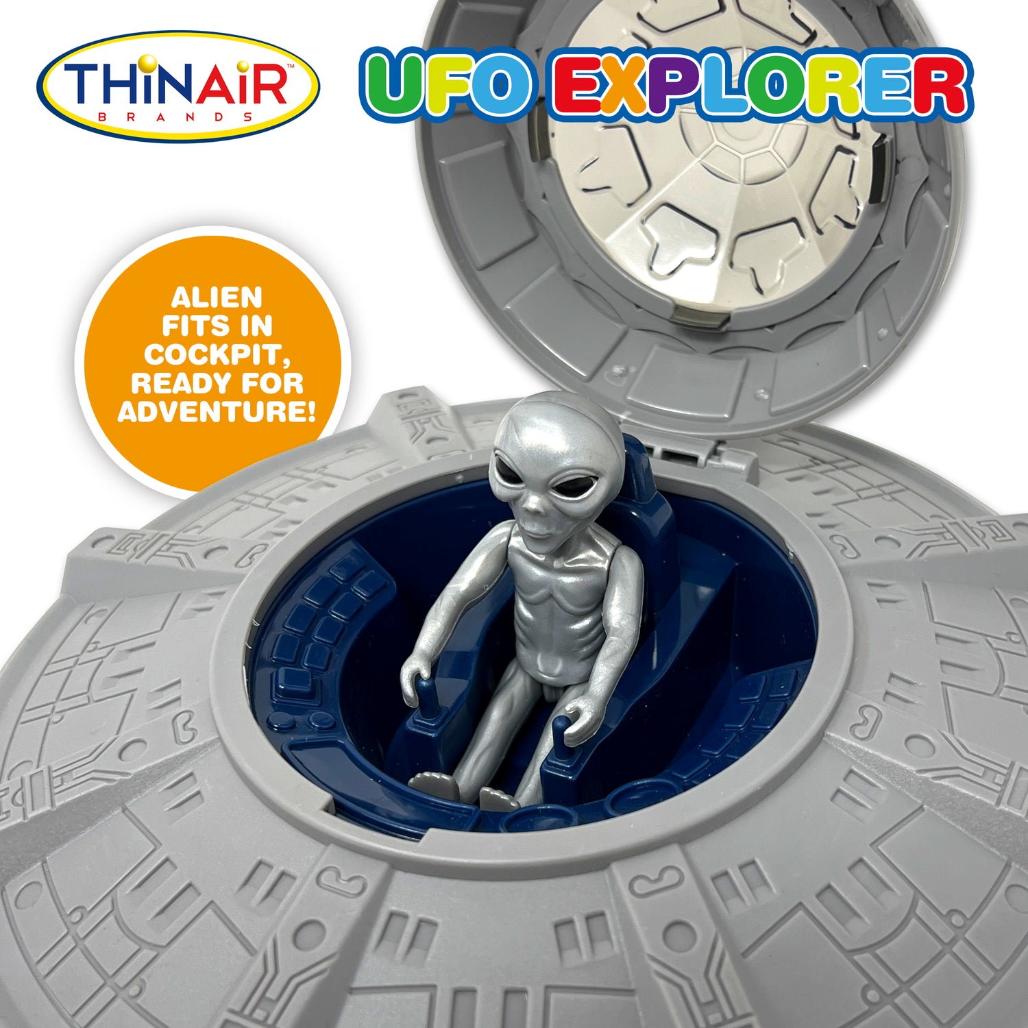 UFO Explorer Play Set w/ Light & Sound