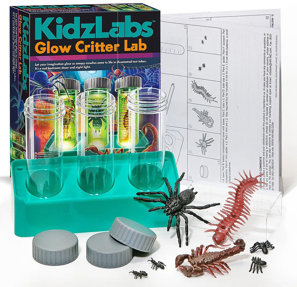 KidzLabs Glow Critter Lab