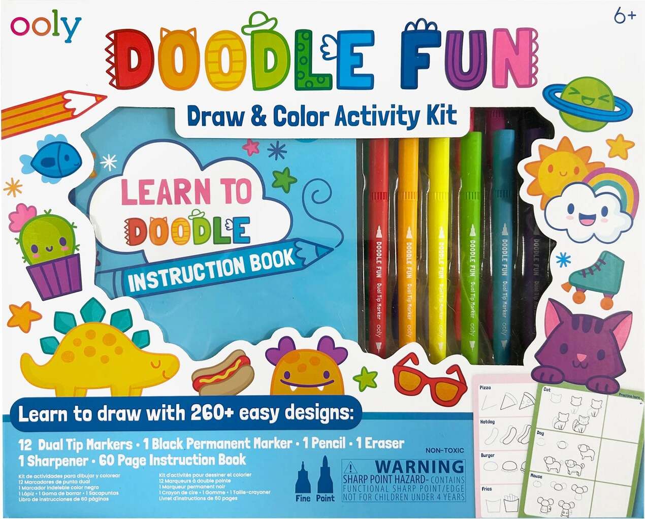 Doodle Fun Draw & Color Activity Kit