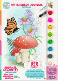 Watercolor Journal Forest Flora
