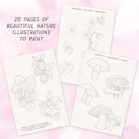 Watercolor Journal Forest Flora