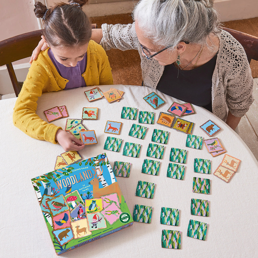 Woodland Memory & Matching Game