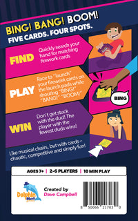Bing! Bang! Boom! Card Game