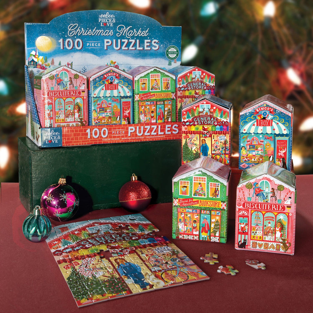 Christmas Market 100 Piece Puzzle