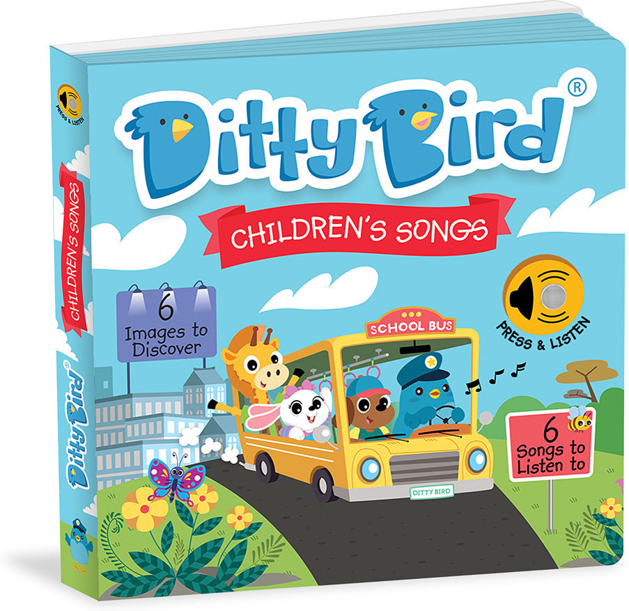 Ditty Bird Children's Songs - Interactive Musical Board Book