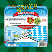 The Grinch Checkers and Tic Tac Toe Tin