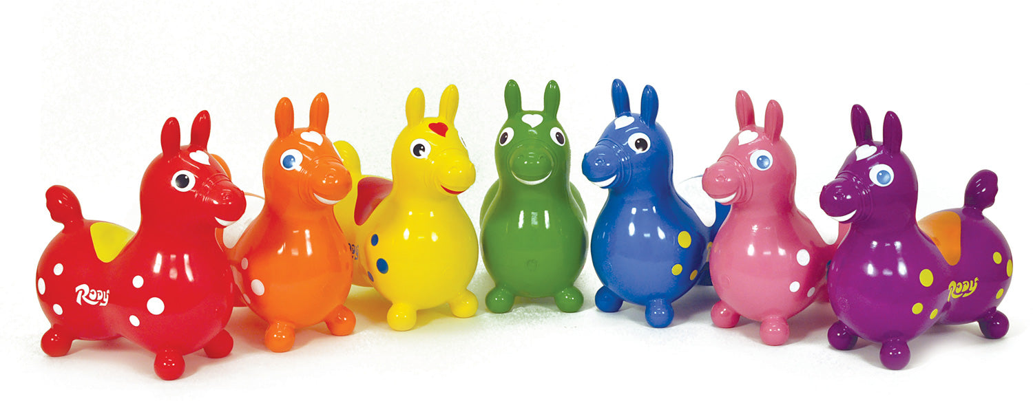 Rody - Teal with Pump – The Toy Maven