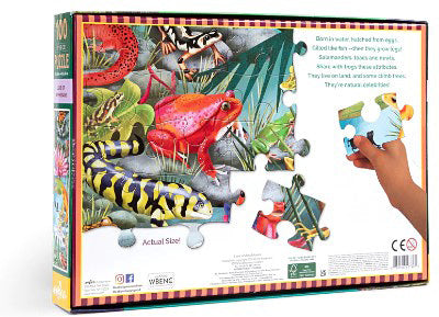 Love of Amphibians, 100 Piece Puzzle