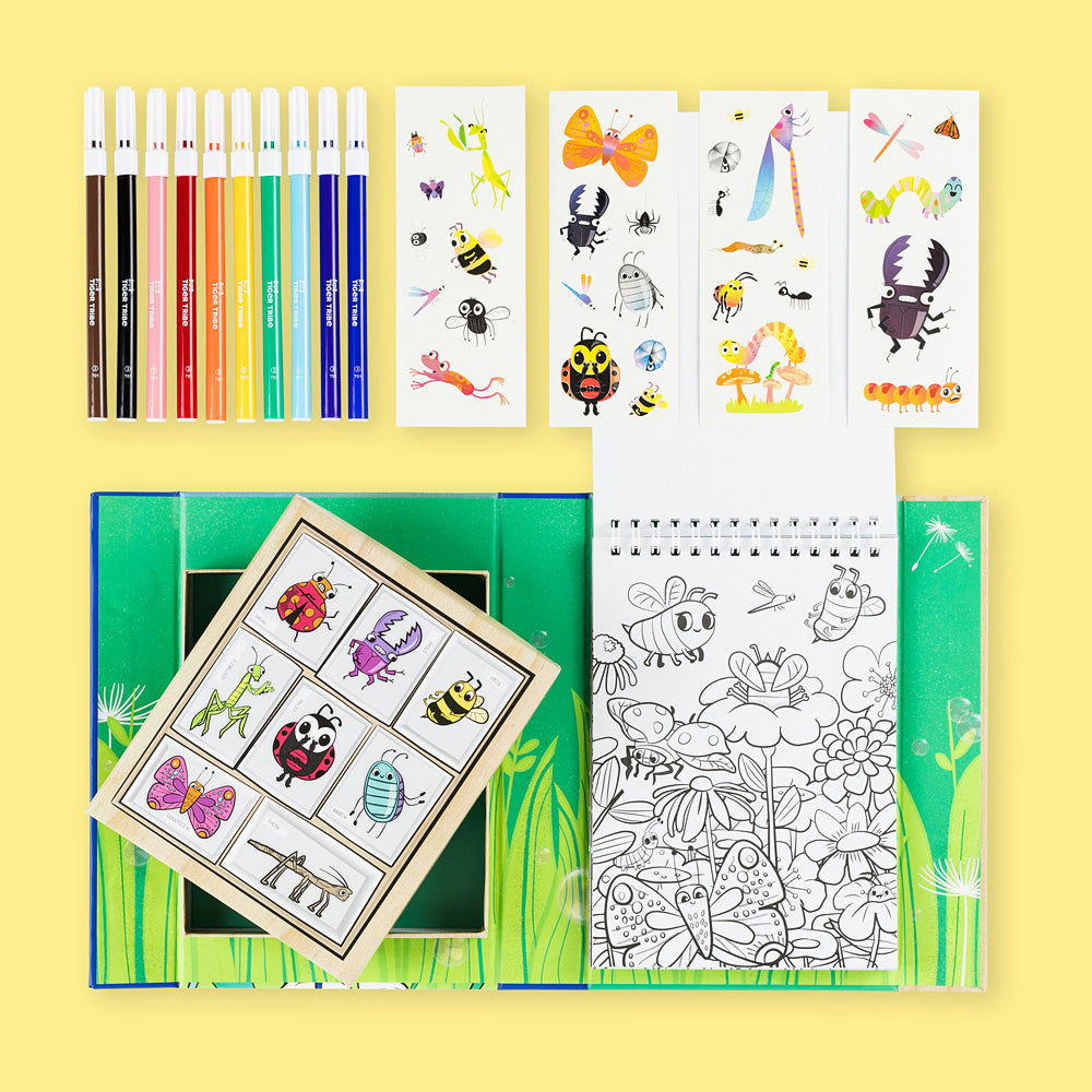 Colouring Set: Backyard Bugs