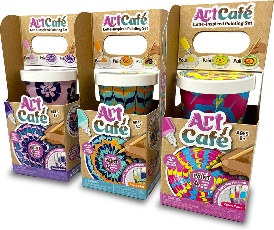 Art Cafe Latte-Inspired Painting Set