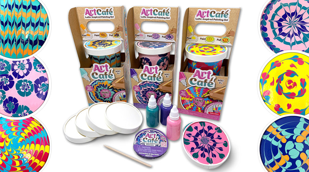 Art Cafe Latte-Inspired Painting Set