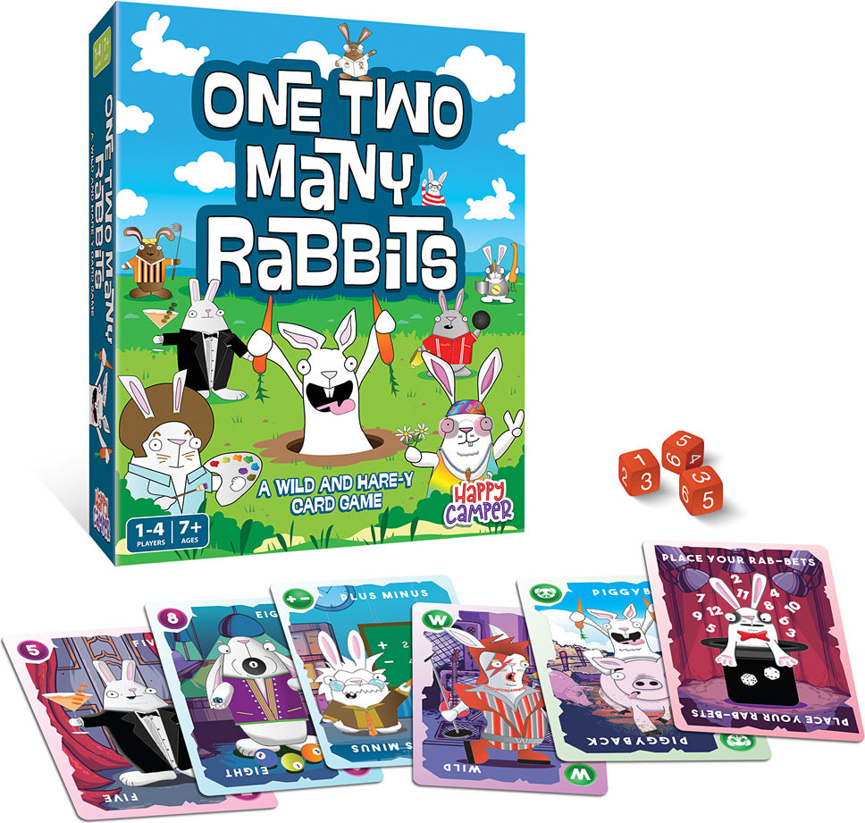 One Two Many Rabbits Card Game