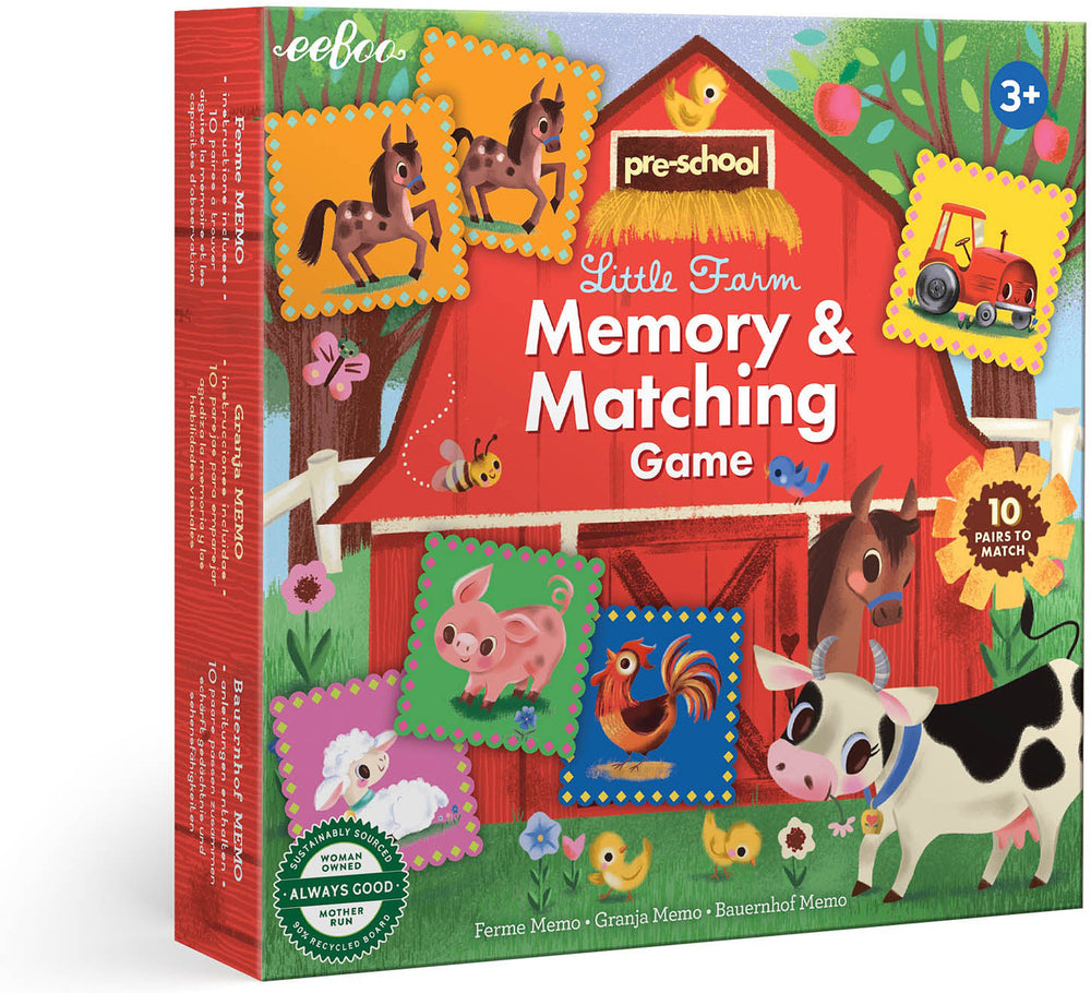 Little Farm Memory & Matching Game