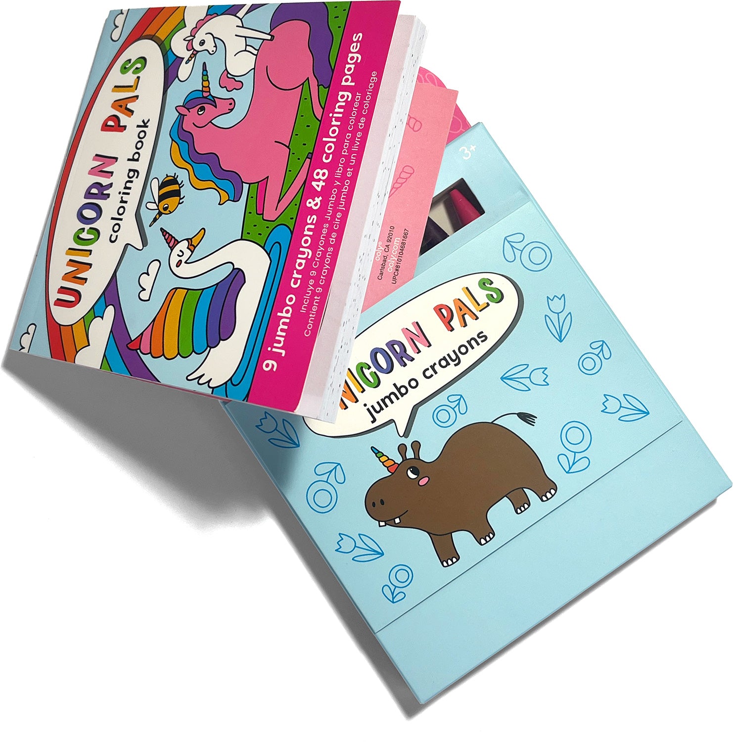 Carry Along Unicorn Pals Coloring Book and Crayon Set