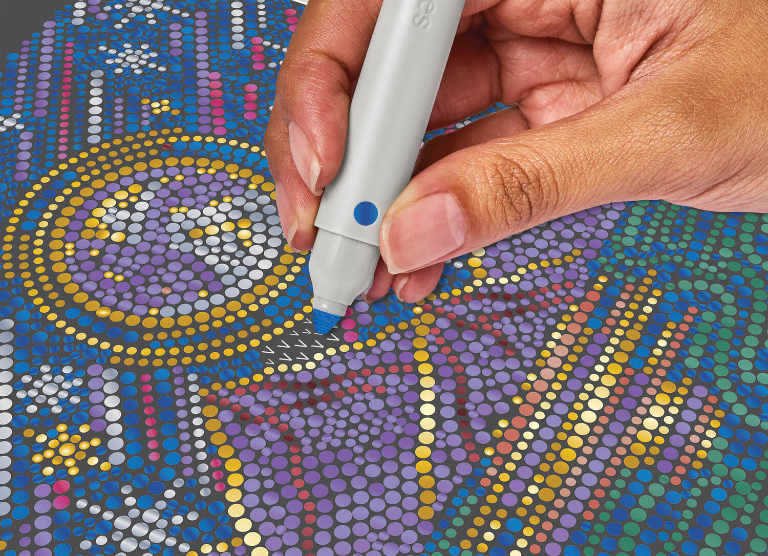 Lifelines FlowArt Dot-By-Letter Metallic Ink - Into the Galaxy