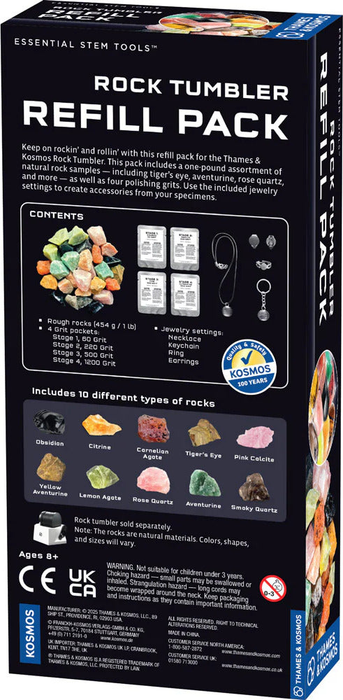 The Thames & Kosmos Rock Tumbler Refill Pack
