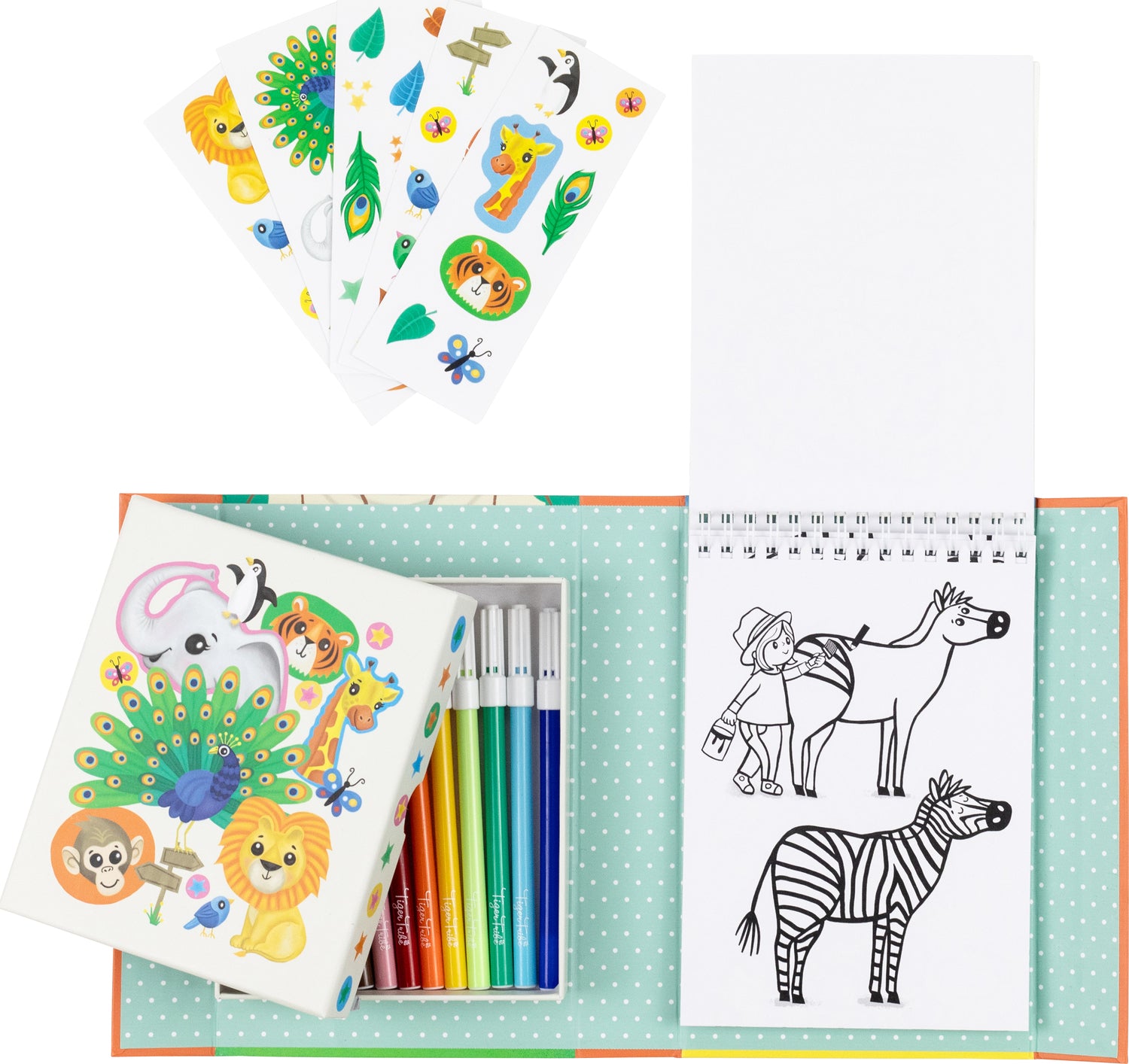 Coloring Set - Zoo