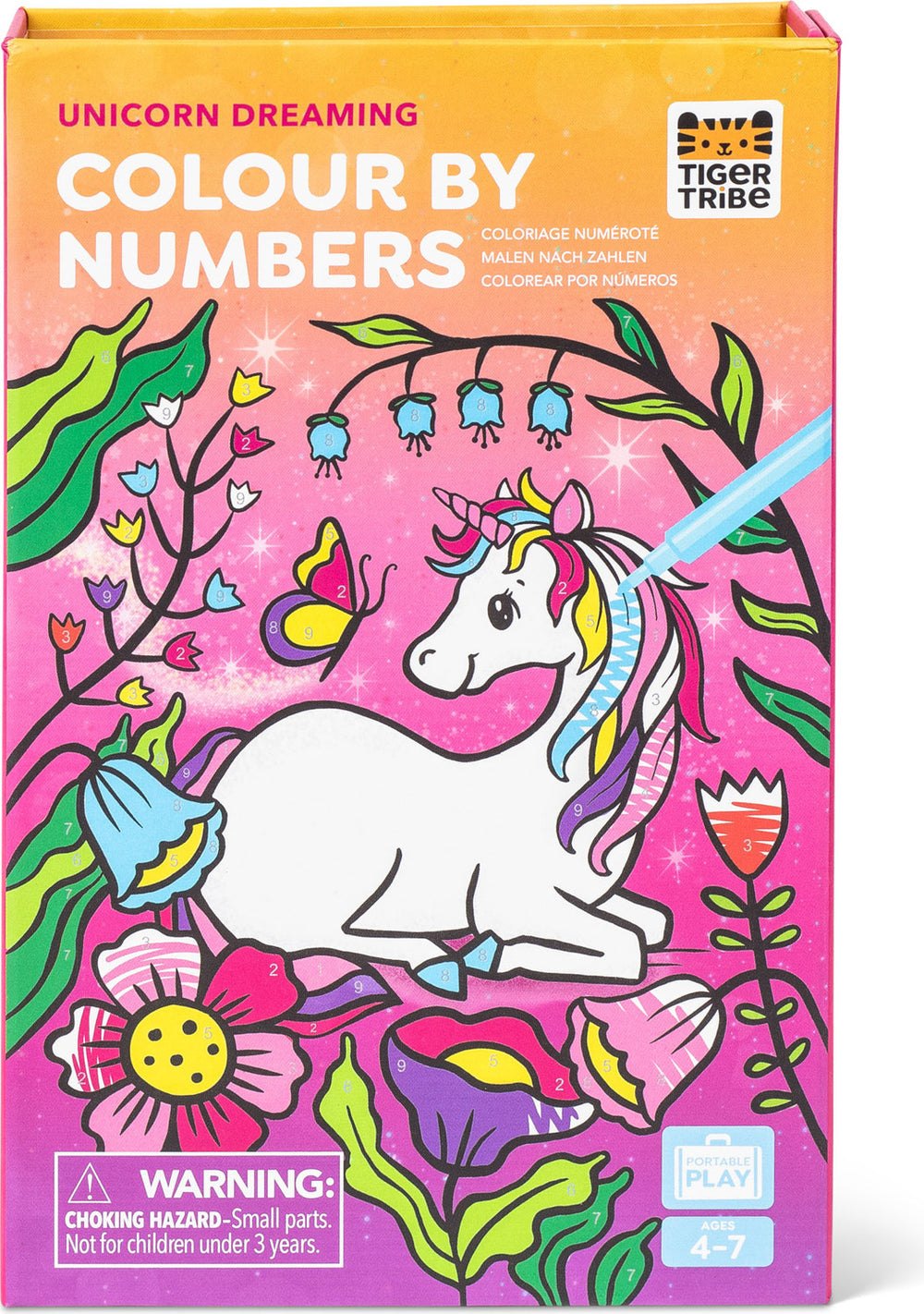 Color By Numbers - Unicorn Dreaming