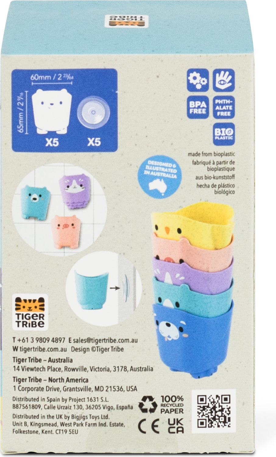 Pour and Play - Animal Cups