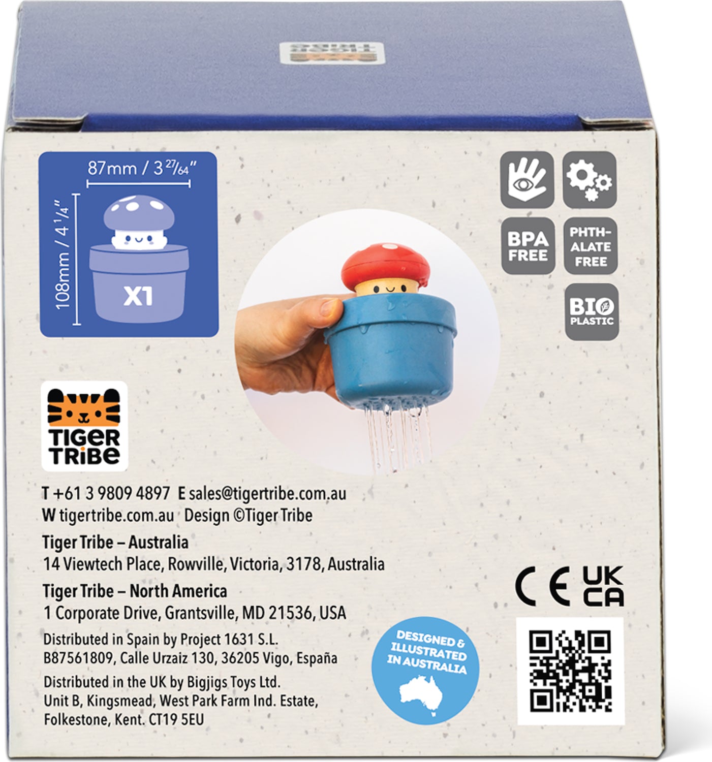 Bath Pop-Up Mushroom