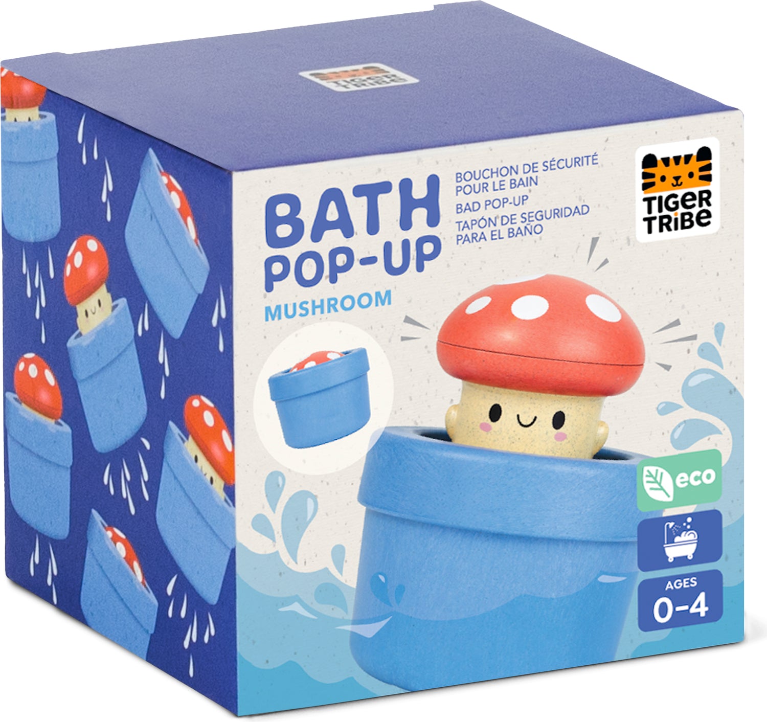 Bath Pop-Up Mushroom