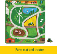 John Deere Rug Playmat Farm With Tractor (Assorted)