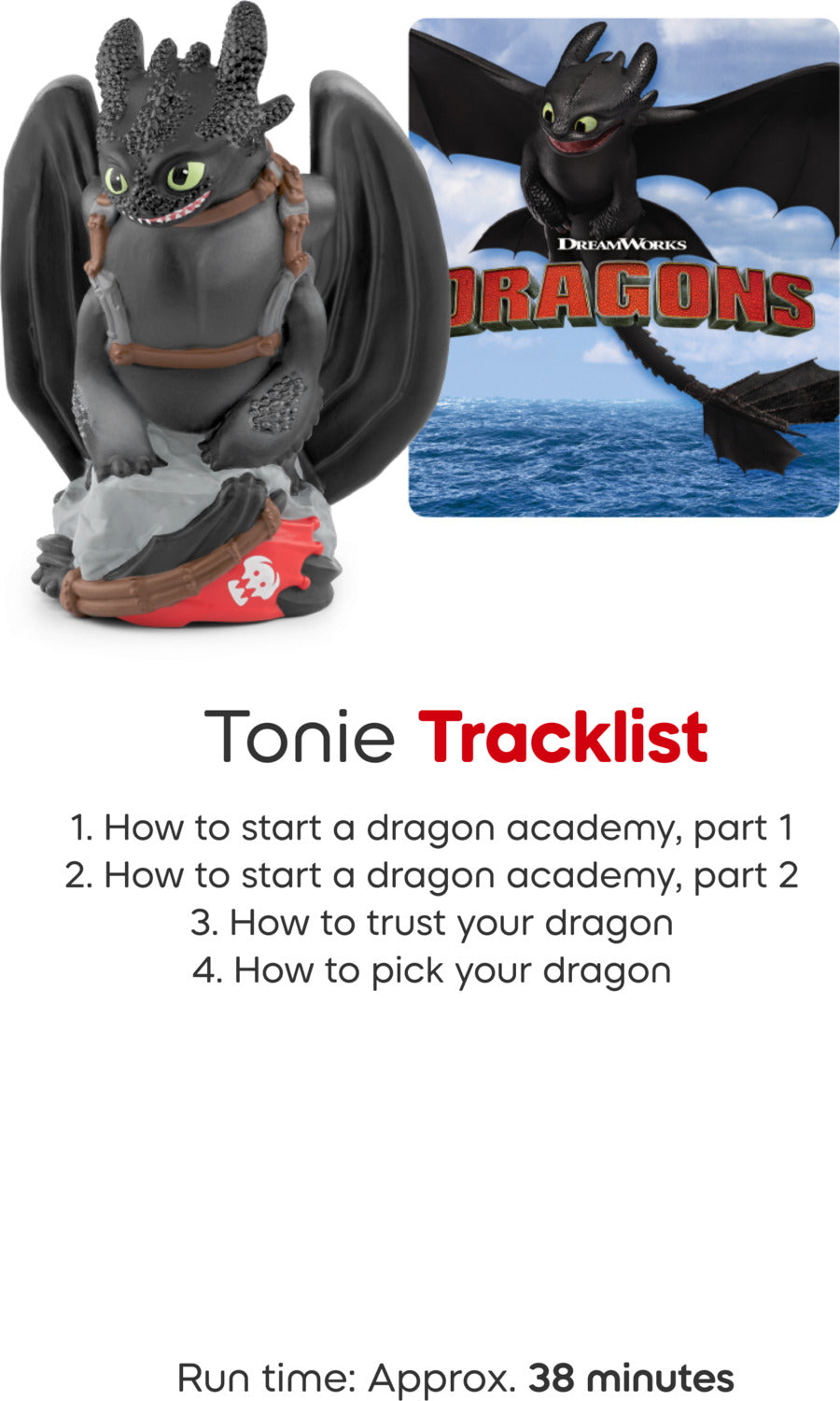 How to Train Your Dragon: Toothless Tonie