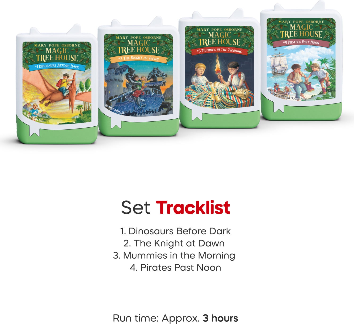 Magic Treehouse Audiobook Tonies - 4 Pack