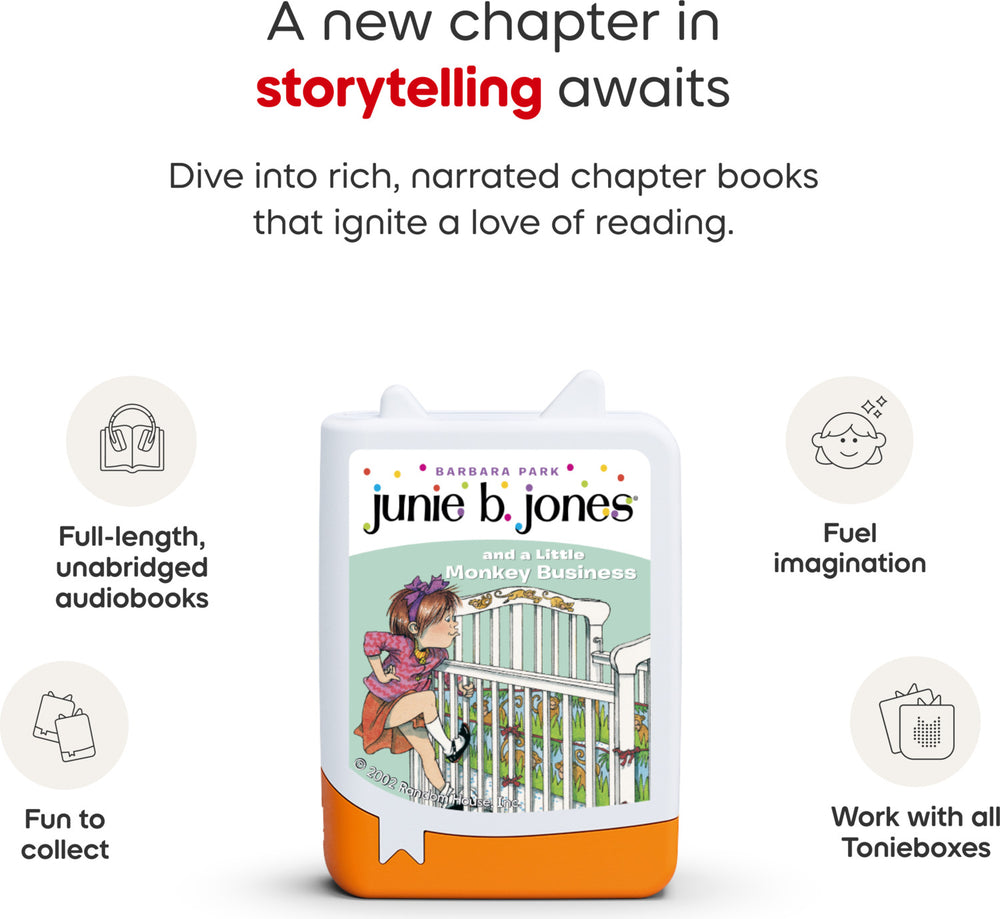 Junie B. Jones Audiobook Tonies - 4 Pack