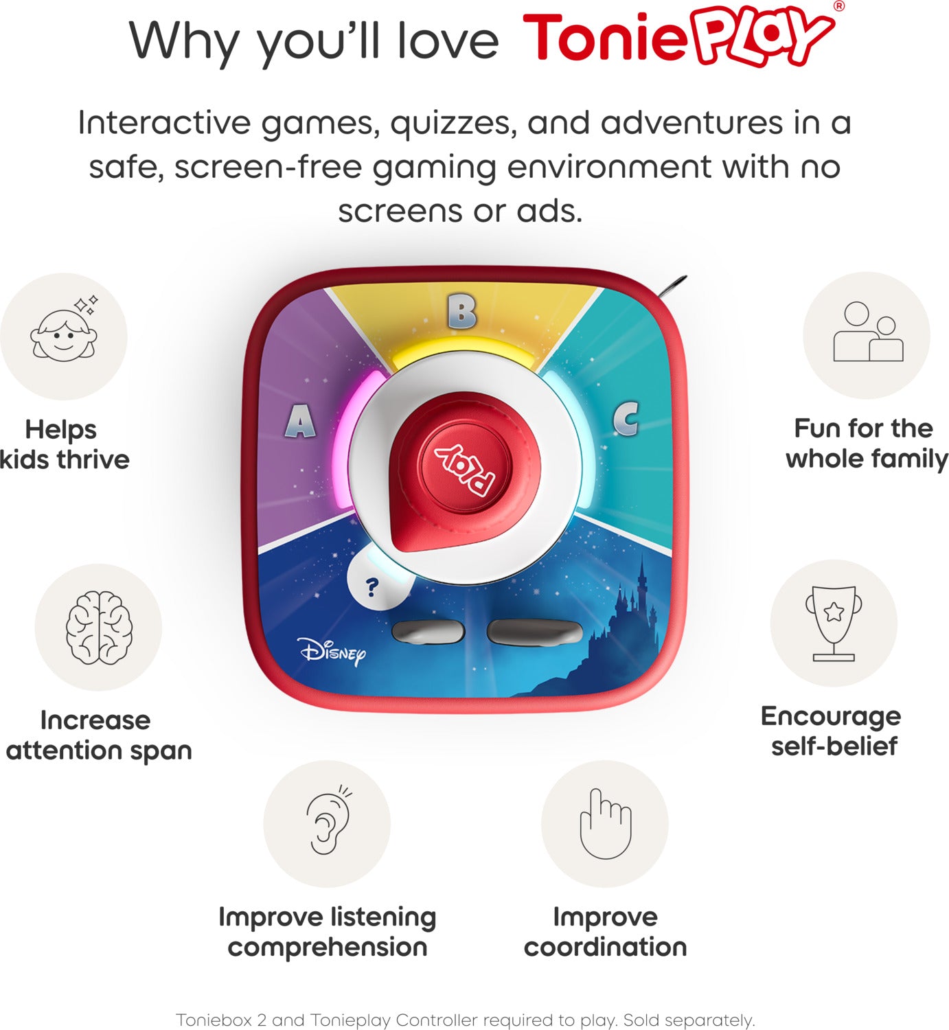 Tonieplay Disney: Quiz Kingdom Game