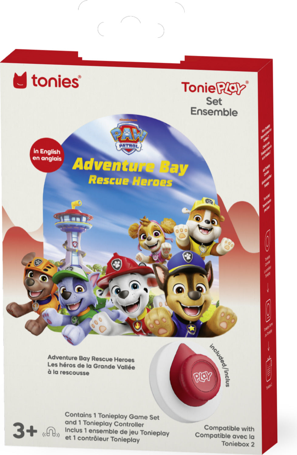 PAW Patrol: Adventure Bay Rescue Heroes Tonieplay Controller + Game Set