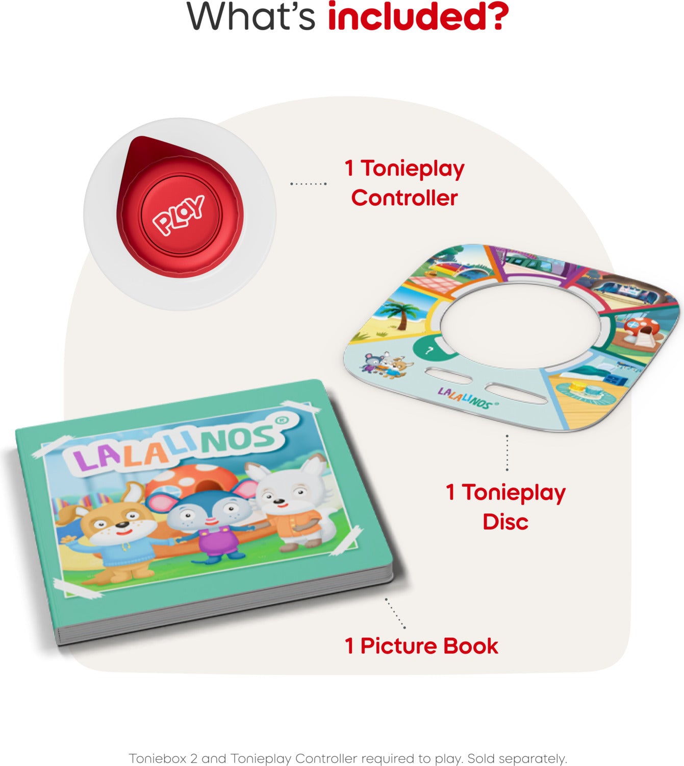 Lalalinos Find the Photo Tonieplay Controller + Game Set