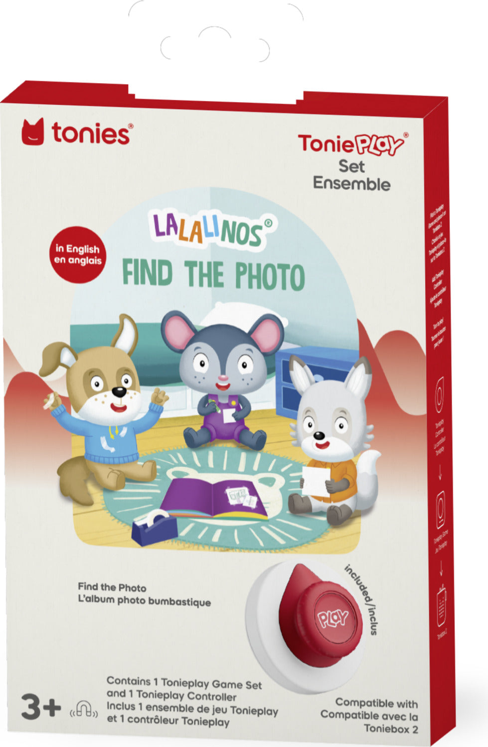 Lalalinos Find the Photo Tonieplay Controller + Game Set