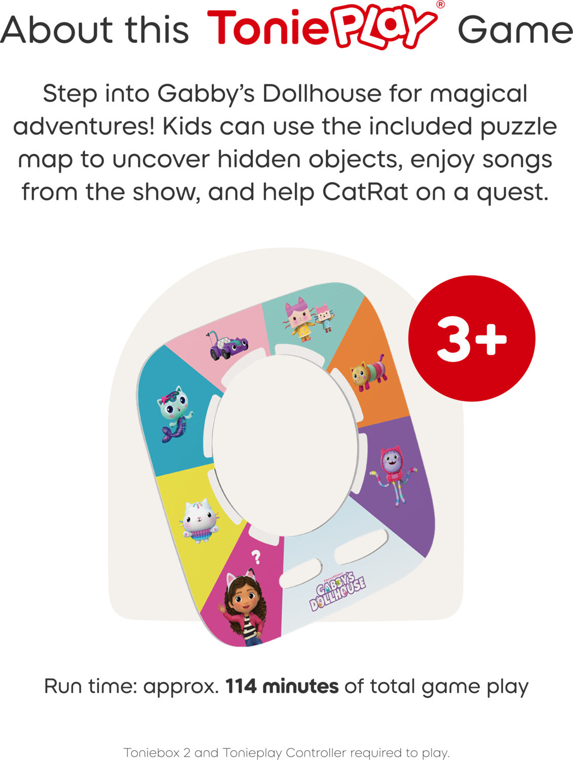 Tonieplay Gabby's Dollhouse: Gabby's Cat-tastic Scavenger Hunt Game