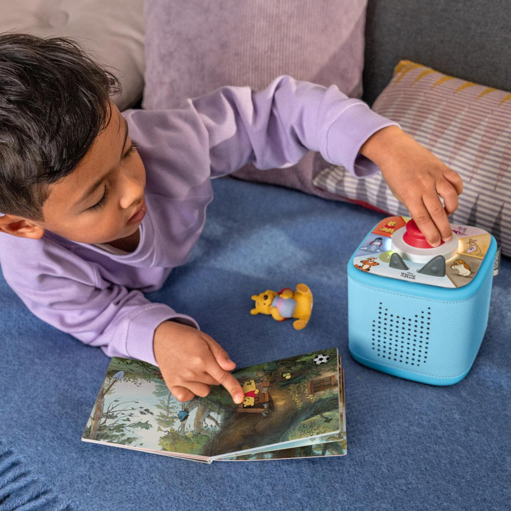 Disney Winnie the Pooh Toniebox 2 Full Play Set - Sky Blue