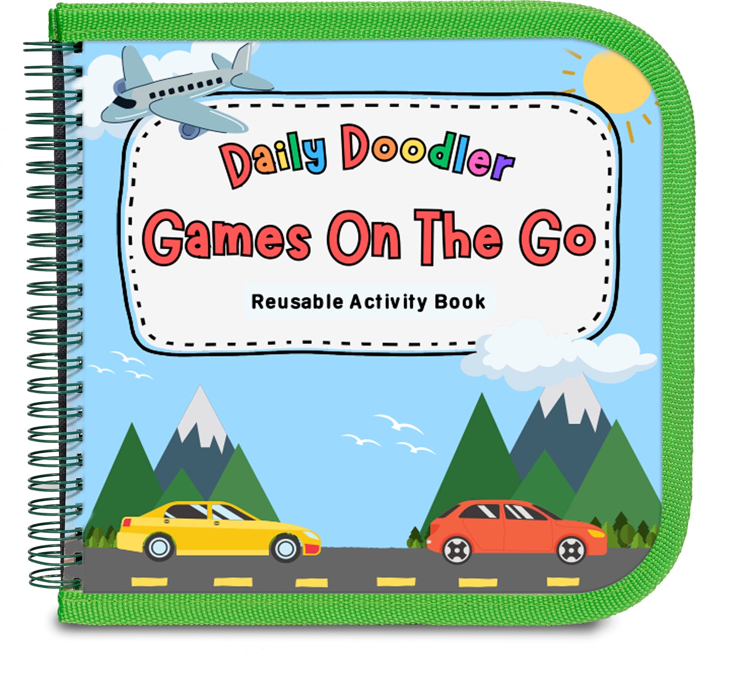 Daily Doodler Games on the Go Activity Book