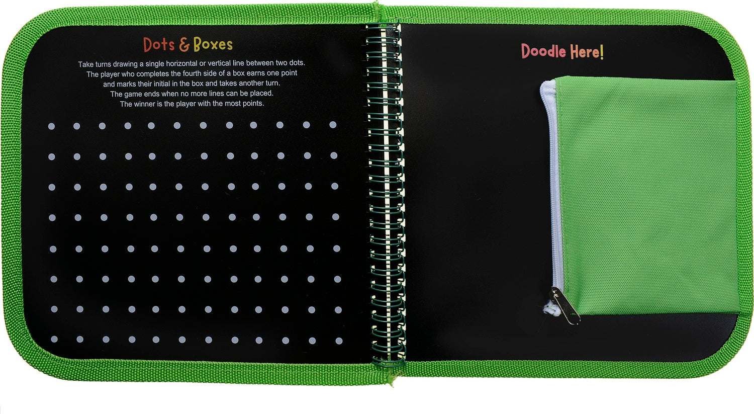 Daily Doodler Games on the Go Activity Book