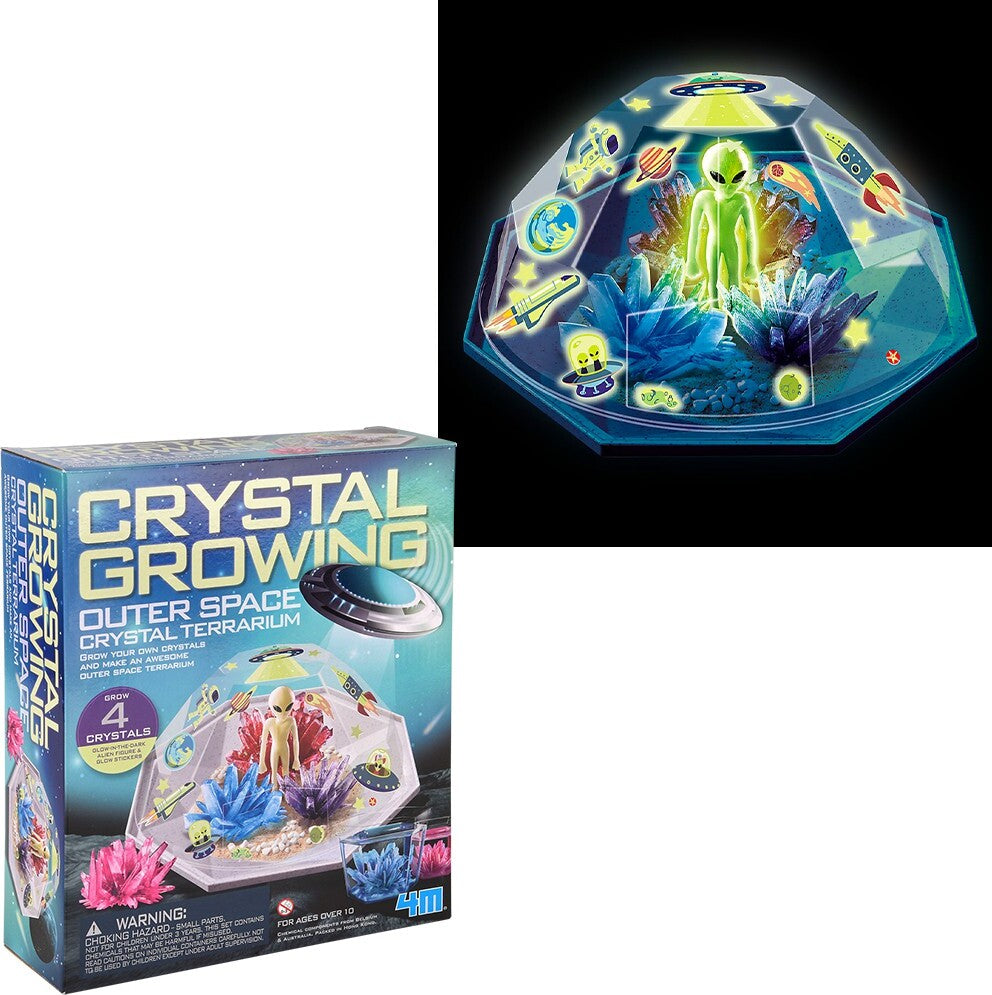 Crystal Growing - Outer Space Crystal Terrarium - Us